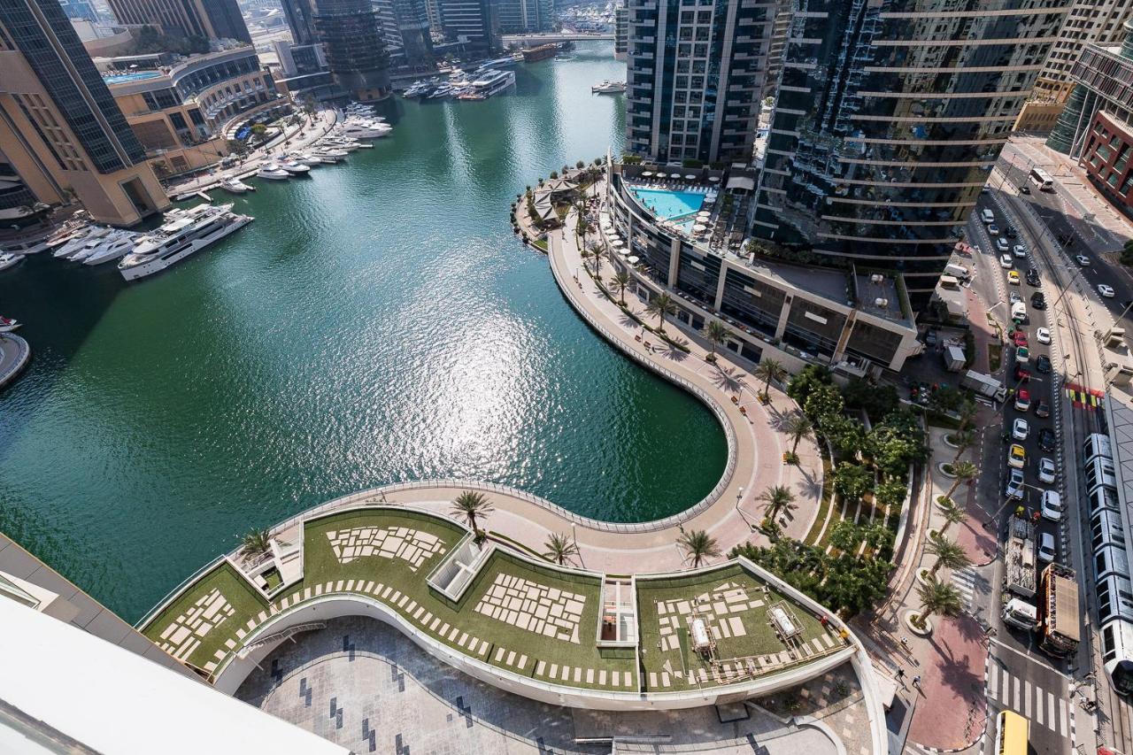Lovely Unit With Marina View Dubai Exterior foto