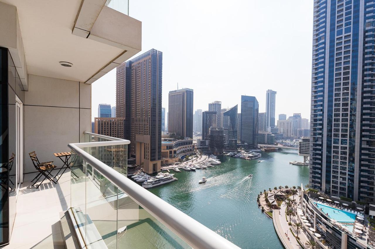 Lovely Unit With Marina View Dubai Exterior foto