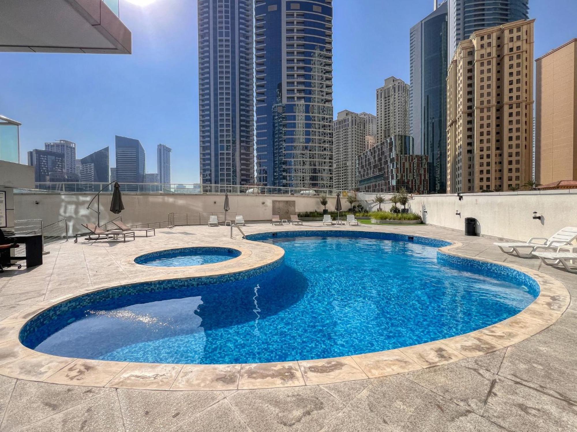 Lovely Unit With Marina View Dubai Exterior foto